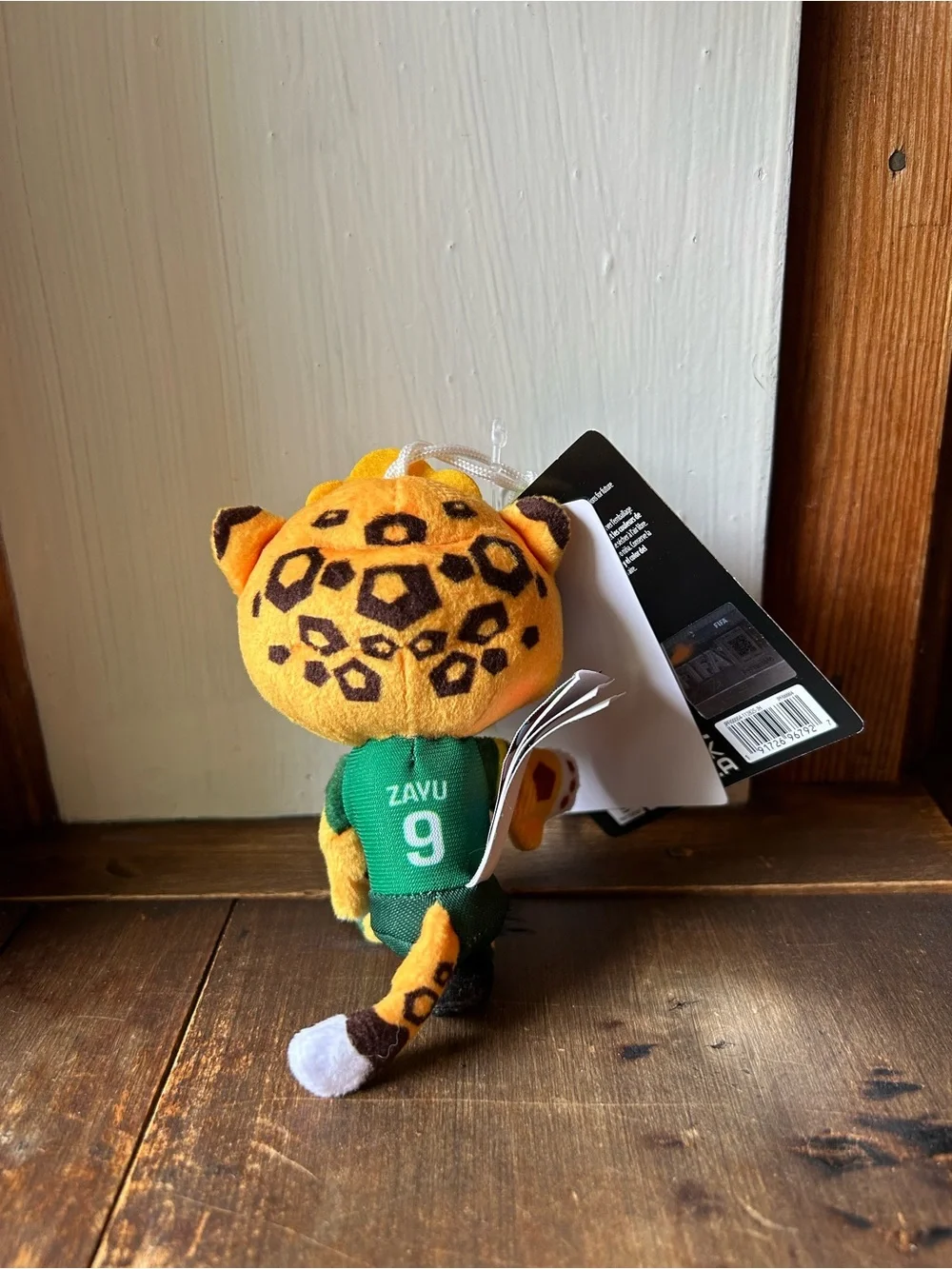 NEW Zayu Jaguar FIFA World Cup 2026 mascot official plush keychain